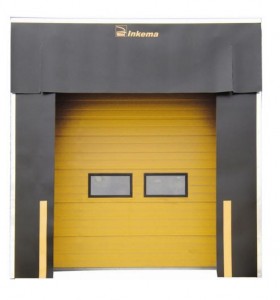 Insulated sectional overhead door