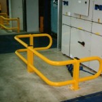 fabricated steel barrier